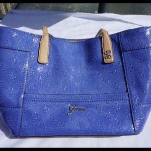 Blue Guess Bag